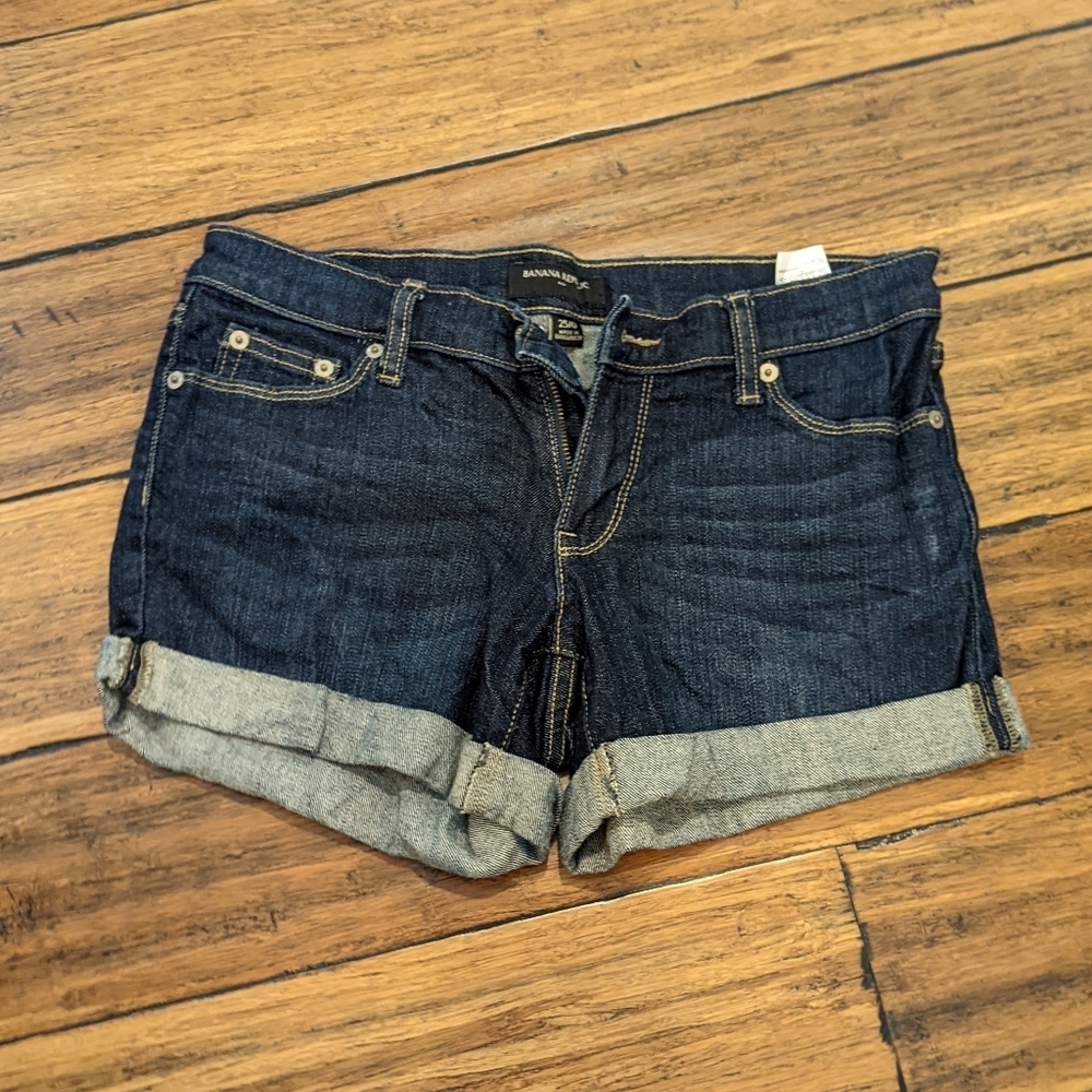 3/$30 SALE Banana Republic Jean Shorts - DARK WASH ONLY